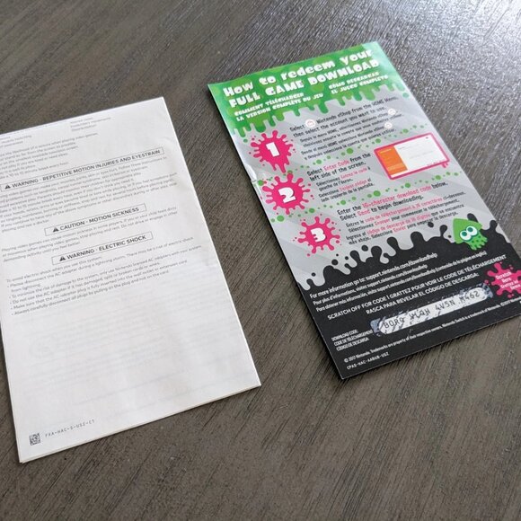 Nintendo 32GB Special Edition Splatoon 2 Switch Console - Black - Picture 3 of 16